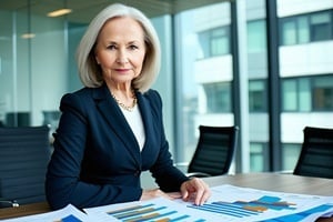 Association CFO preparing for board meeting.