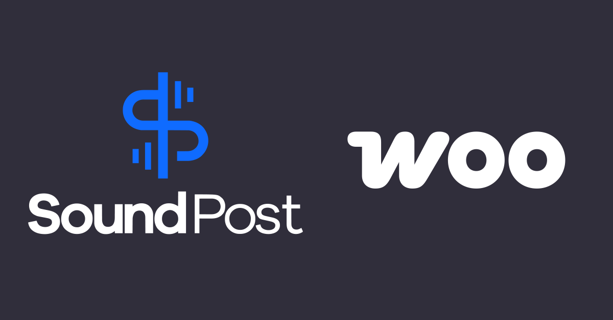 SoundPost and Woo accounting integration